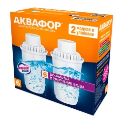 Кассета Аквафор сменная В100-6 (2 шт.)